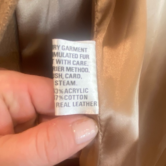 Vintage faux fur Adolph Schuman for Lilli Ann coat - Picture 9 of 10